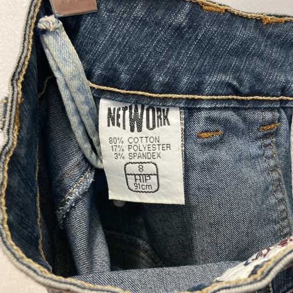 Vintage denim skirt - Picture 5 of 6